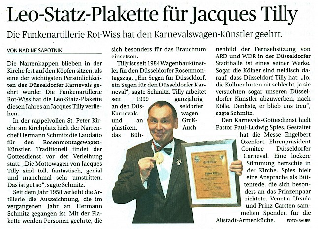 Rheinische Post, 14.1.2013
