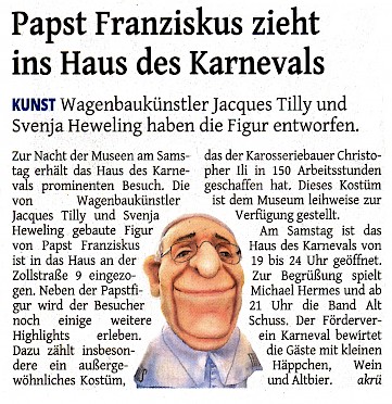 Westdeutsche Zeitung, 1.5.2014