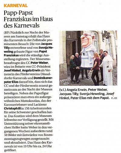 Rheinische Post, 1.5.2014