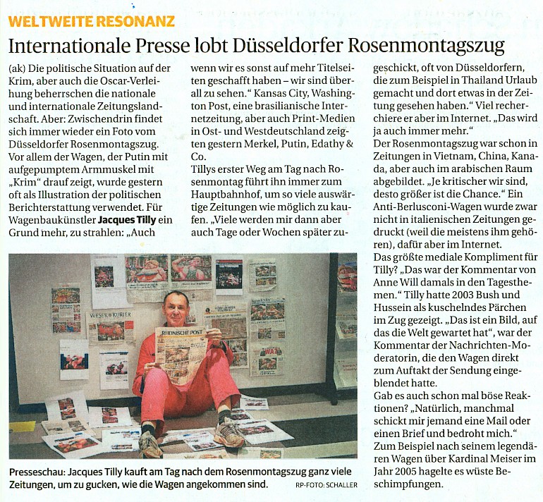 Rheinische Post, 5.3.2014