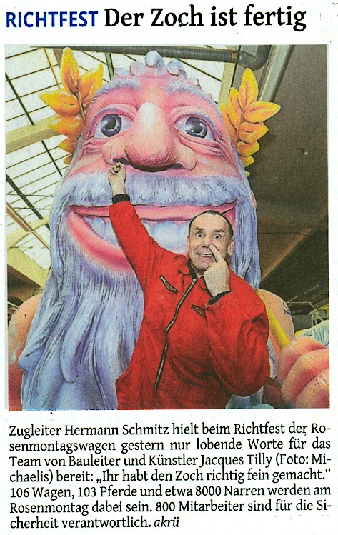 Westdeutsche Zeitung, 1.3.2014
