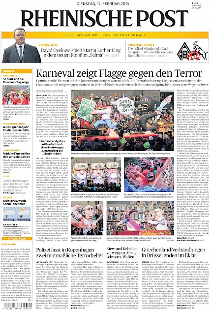 Rheinische Post, 17.2.2015