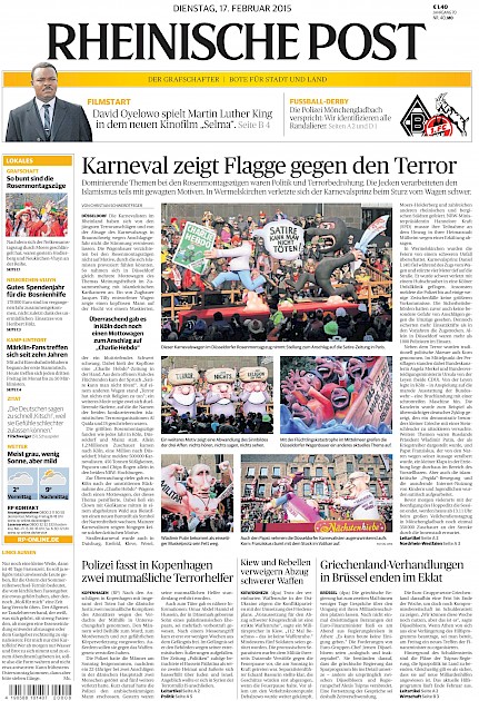 Rheinische Post, 17.2.2015