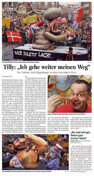 Neue Rhein Zeitung, 9.1.2015