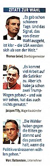 Westdeutsche Zeitung, 10.11.2016