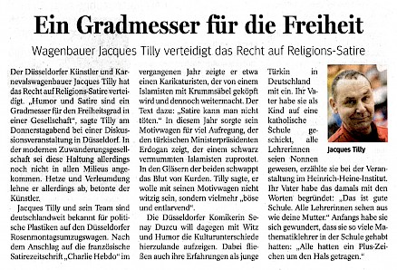 Neue Rhein Zeitung, 26.2.2016