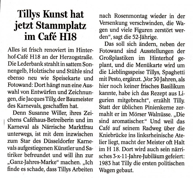 Neue Rhein Zeitung, 28.1.2016