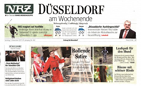 Neue Rhein Zeitung, Titel, 12.11.2017