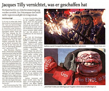 Westdeutsche Zeitung, 14.2.2018