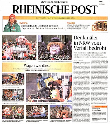 Rheinische Post, 13.2.2018