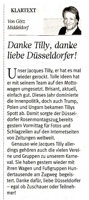 Neue Rhein Zeitung, 13.2.2018