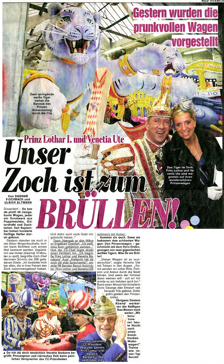 Bildzeitung, 21.2.2009