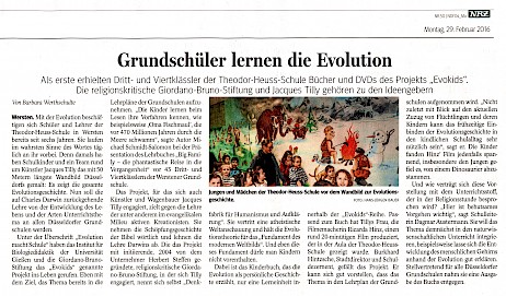 Neue Rhein Zeitung, 29.2.2016