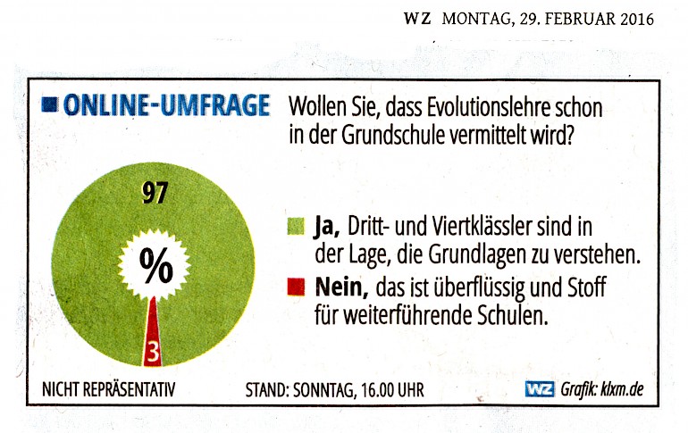 Westdeutsche Zeitung, 29.2.2016