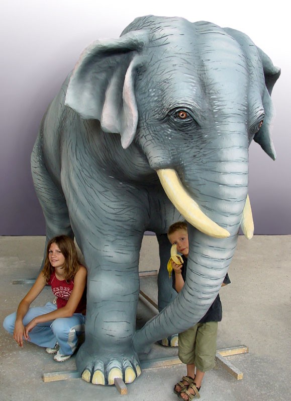 Großfigur Elefant