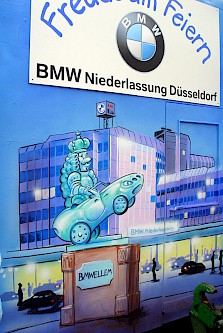 BMW Rückwand