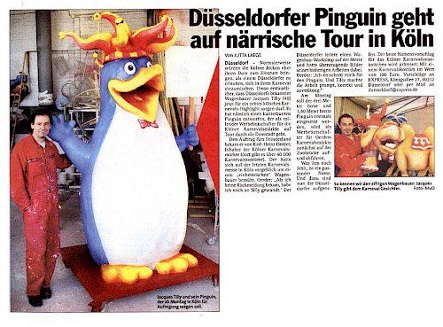 Express, Januar 2004 - Artikel im Wortlaut [/karnevalswagen/buehnendekoration/pinguin-spielkauf/p-2004-01-00-exp-txt/]