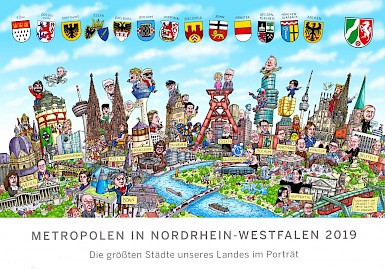NRW-Städtekalender 2019 Titelseite