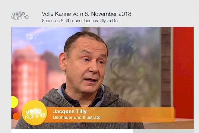 Auftritt in der ZDF-Sendung Volle Kanne am 9.11.2018