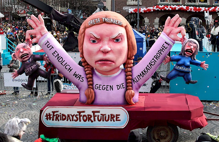 Greta Thunberg zieht der Eltern-Generation die Ohren lang, 2019
