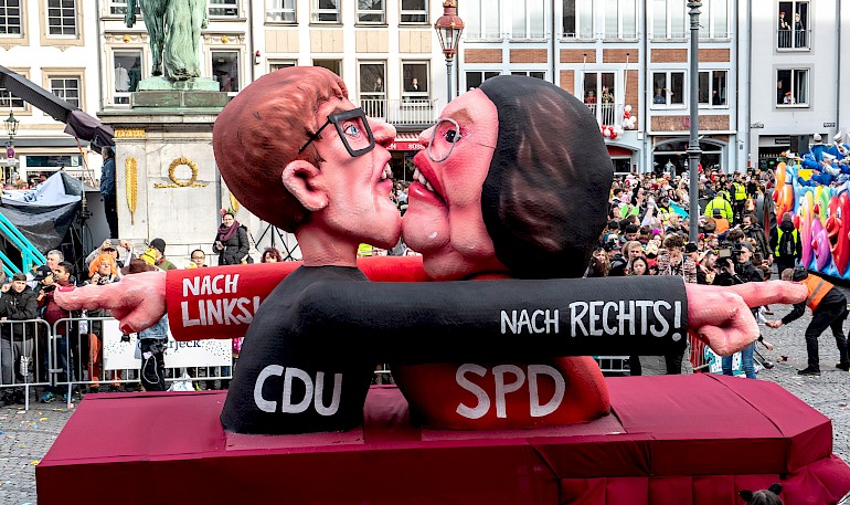 Nahles und AKK im Richtungsstreit, 2019