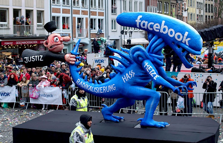 Die Justiz versucht vergeblich, Radikalisierung, Hass und Hetze in Facebook einzudämmen, 2020