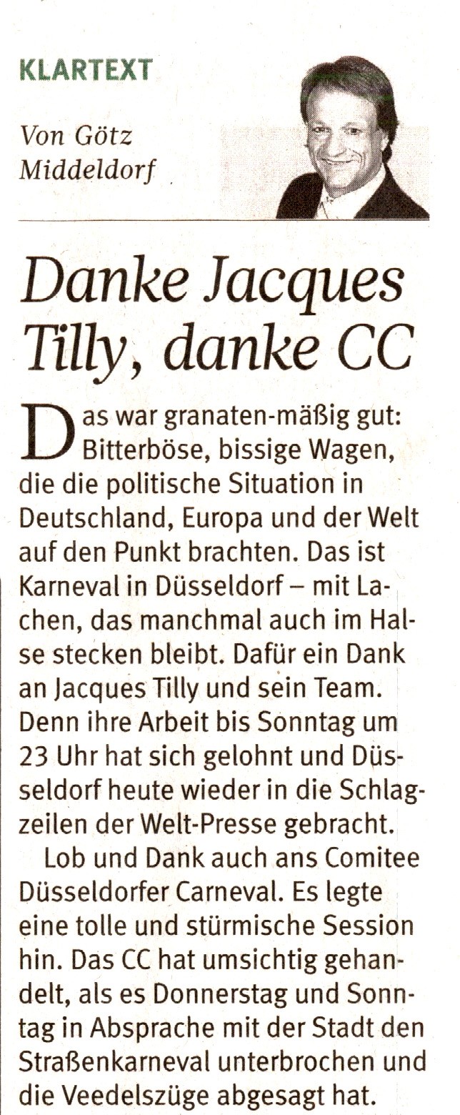 Neue Rhein Zeitung, 25.2.2020