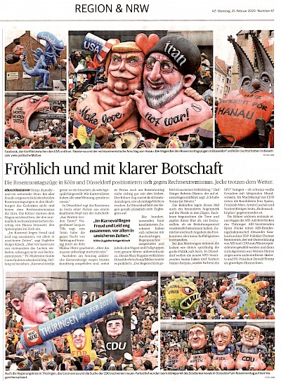 Aachener Zeitung, 25.2.2020