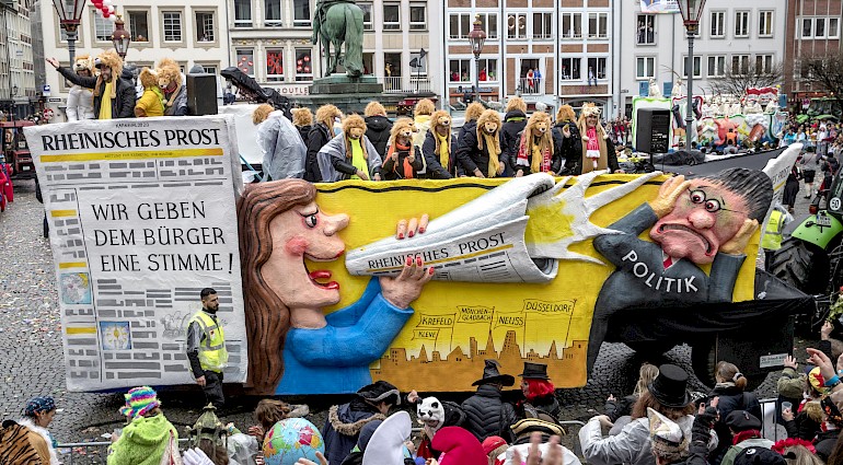 Karnevalswagen der Rheinischen Post, 2020