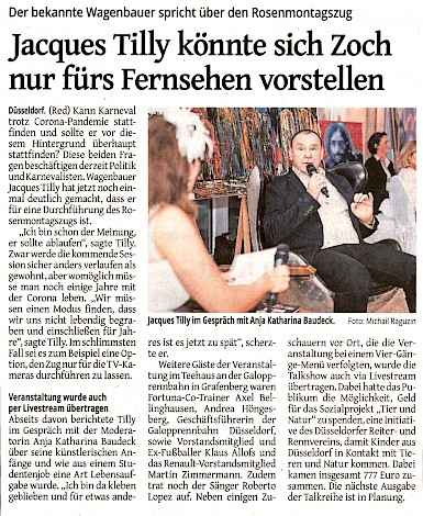 Westdeutsche Zeitung, 8.9.2020