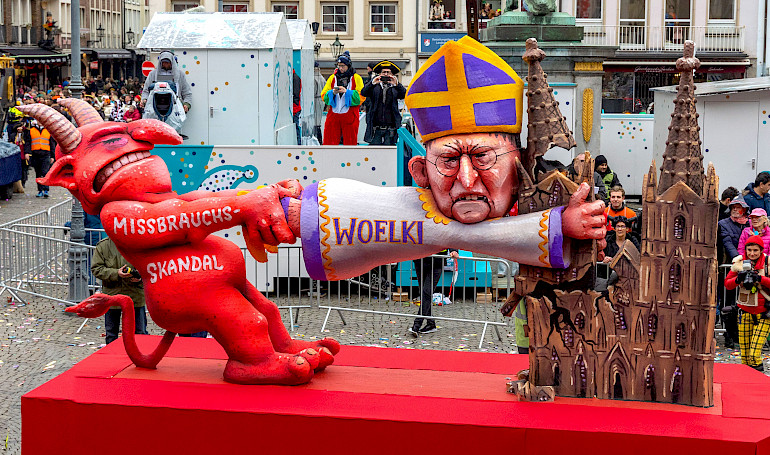 Kardinal Woelki wird vom Teufel geholt