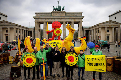 Greenpeace-Team. Foto: Greenpeace