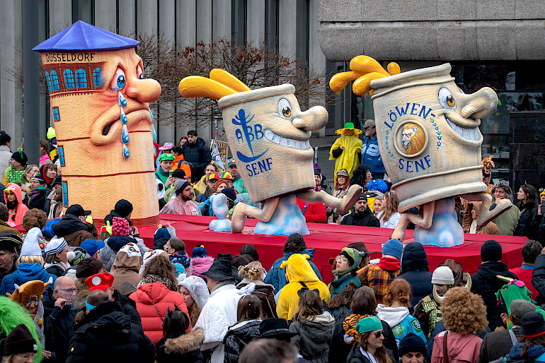 Senfhersteller verlassen Düsseldorf. Foto: © Ricarda Hinz